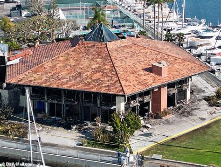 California Yacht Club Fire Cause Update