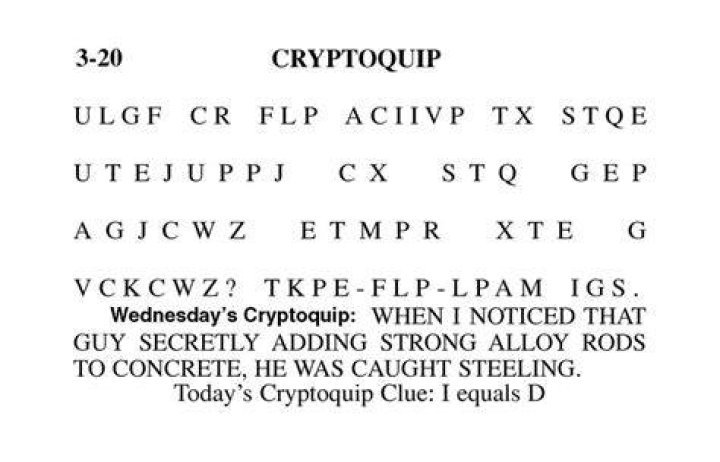 Cryptoquip Printable